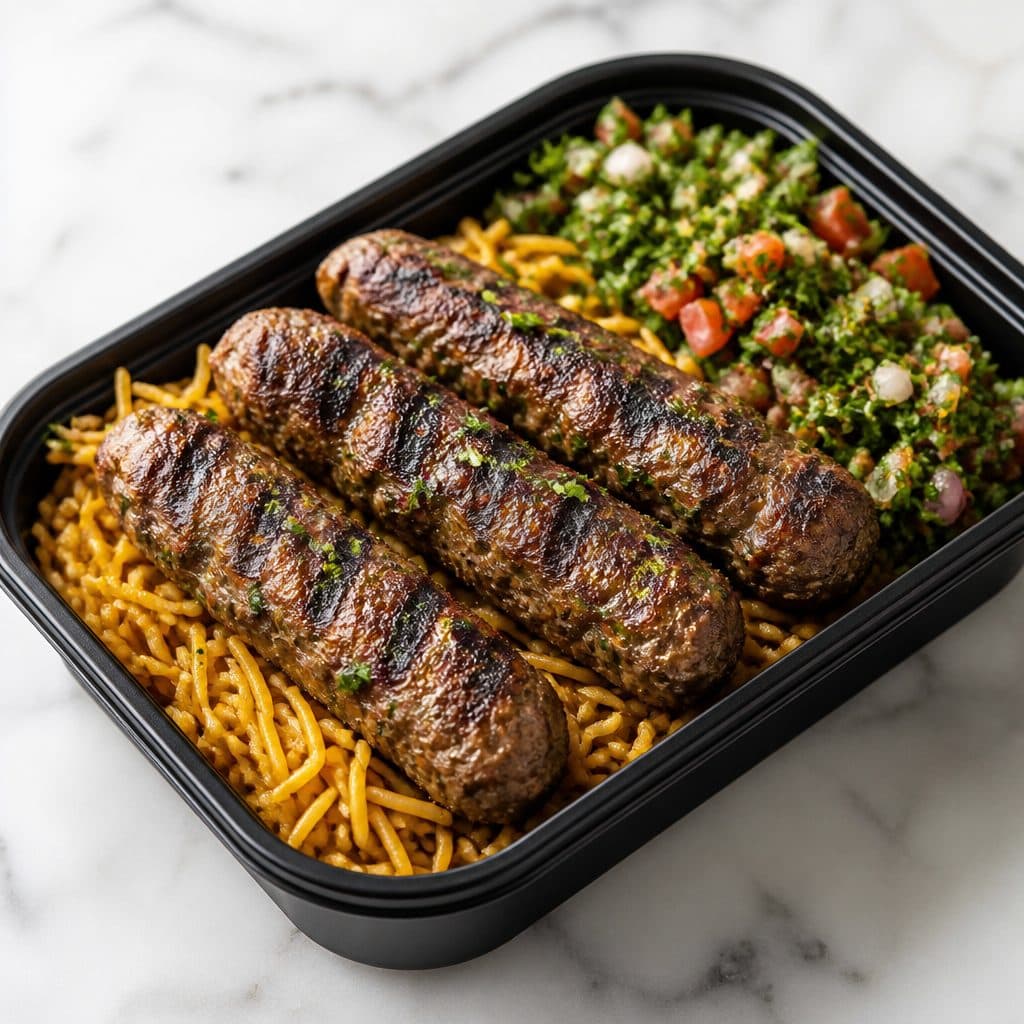 Beef Kafta & Vermicelli Rice